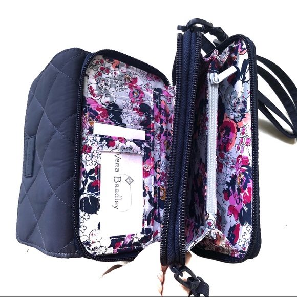 NWOT Vera Bradley 3 in 1 crossbody wristlet wallet - Picture 6 of 16